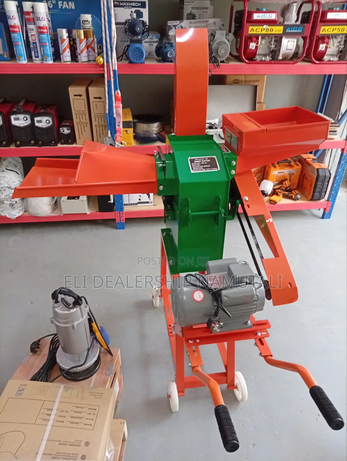 7.5HP Portable Chaff Cutter With High-Capacity Feed Processing