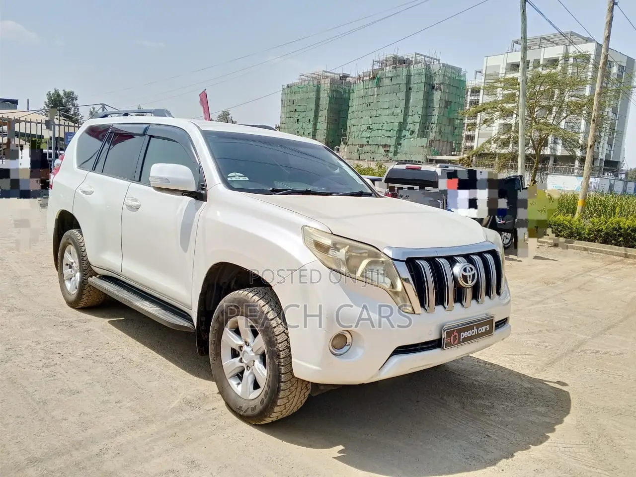 Toyota Land Cruiser Prado 2014 White