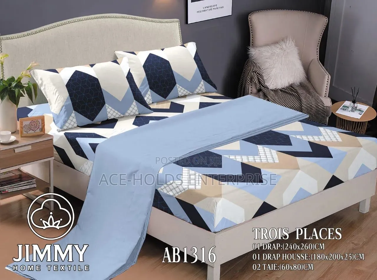 Fitted Mix and Match 
Bedsheet Jimmy 
Size 6×6 and 6*7