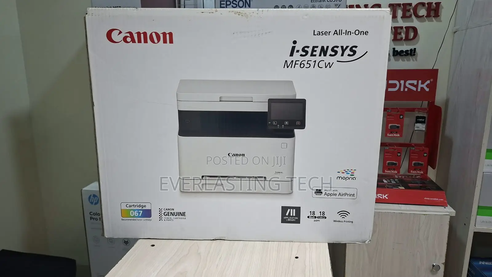 Canon I-Sensys MF651Cw A4 Colour MFP Printer