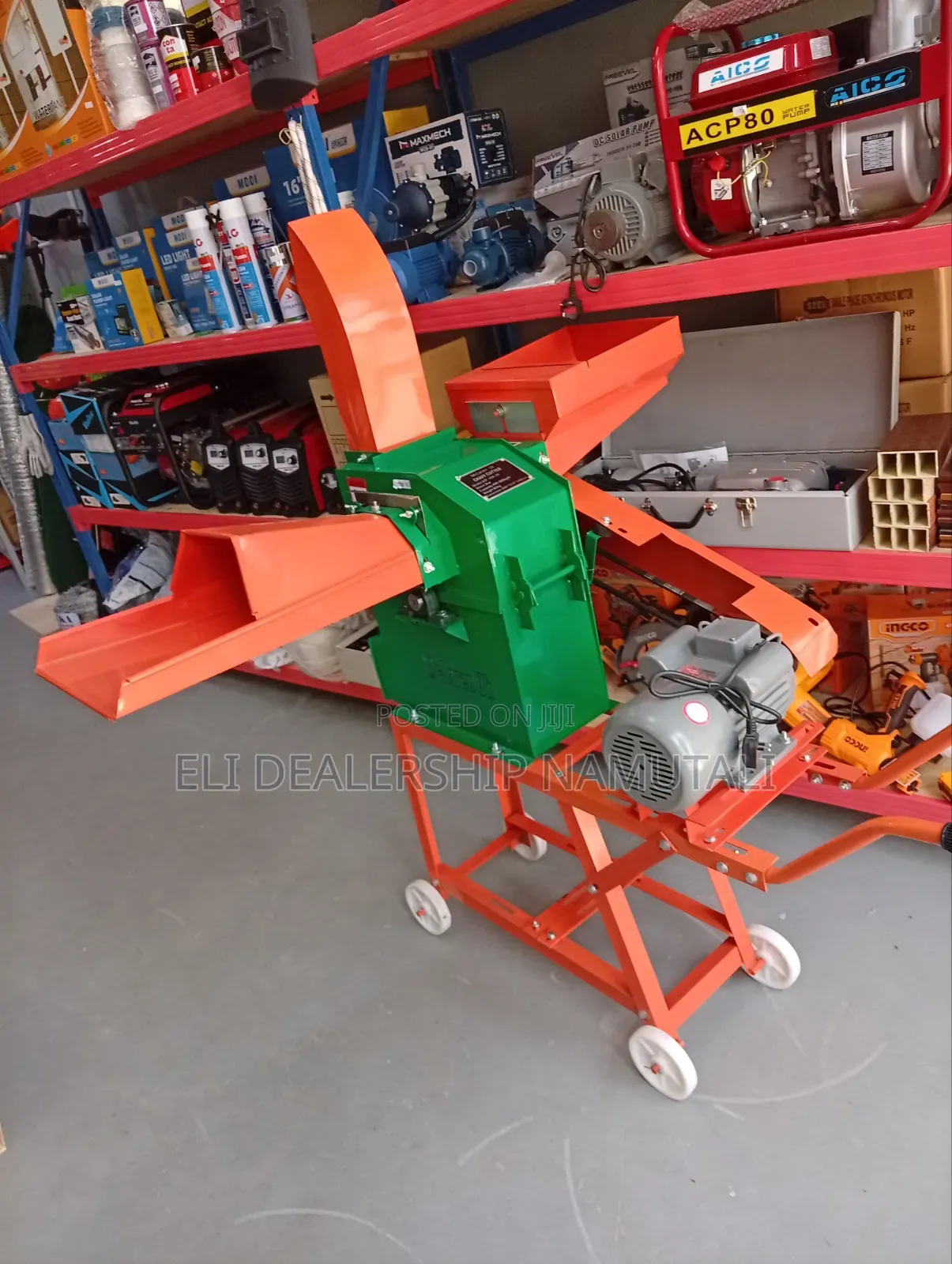 McLaren UK 3kW Electric Chaff Cutter – 400–600kg/Hr