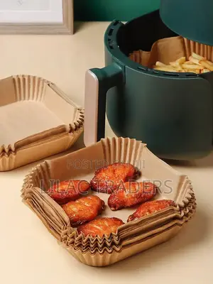 50pcs Air Fryer Parchment Liners – Square Round