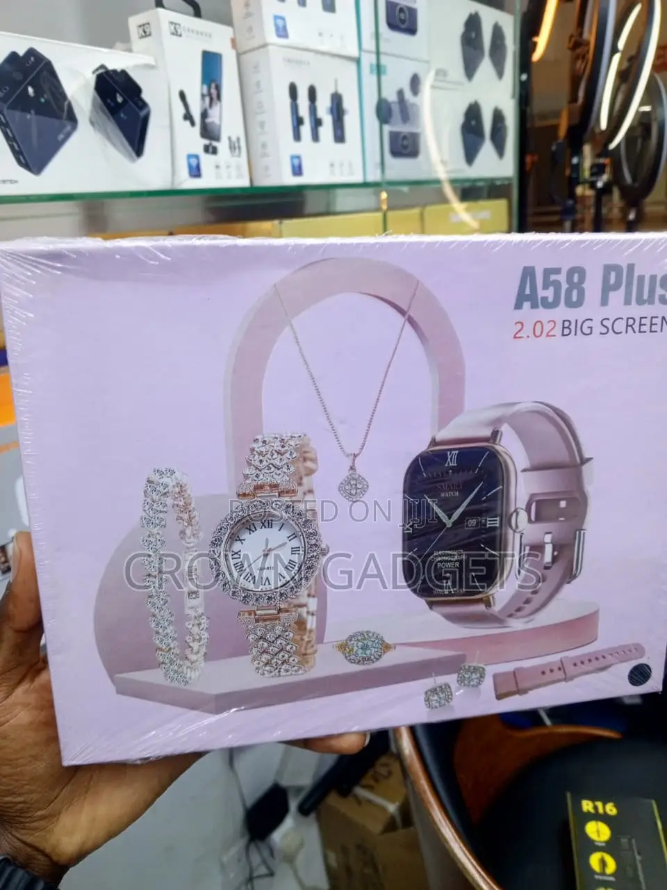 A58 Plus Women Smart Watch 2.02" With Luxury Gift Box