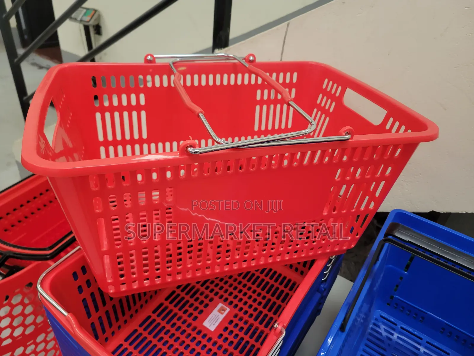 Shopping Baskets—Metal Handle