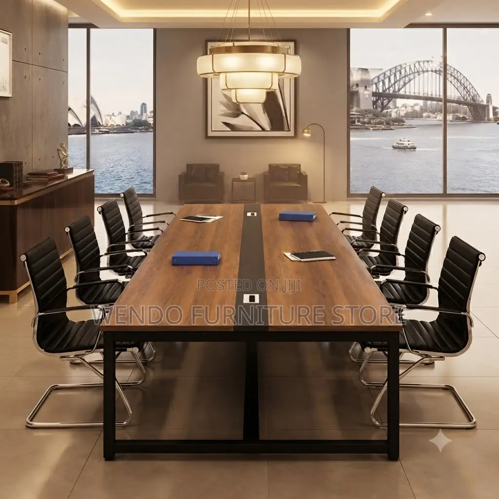 Boardroom Table; 240CM Wooden Conference Staff Meeting Table