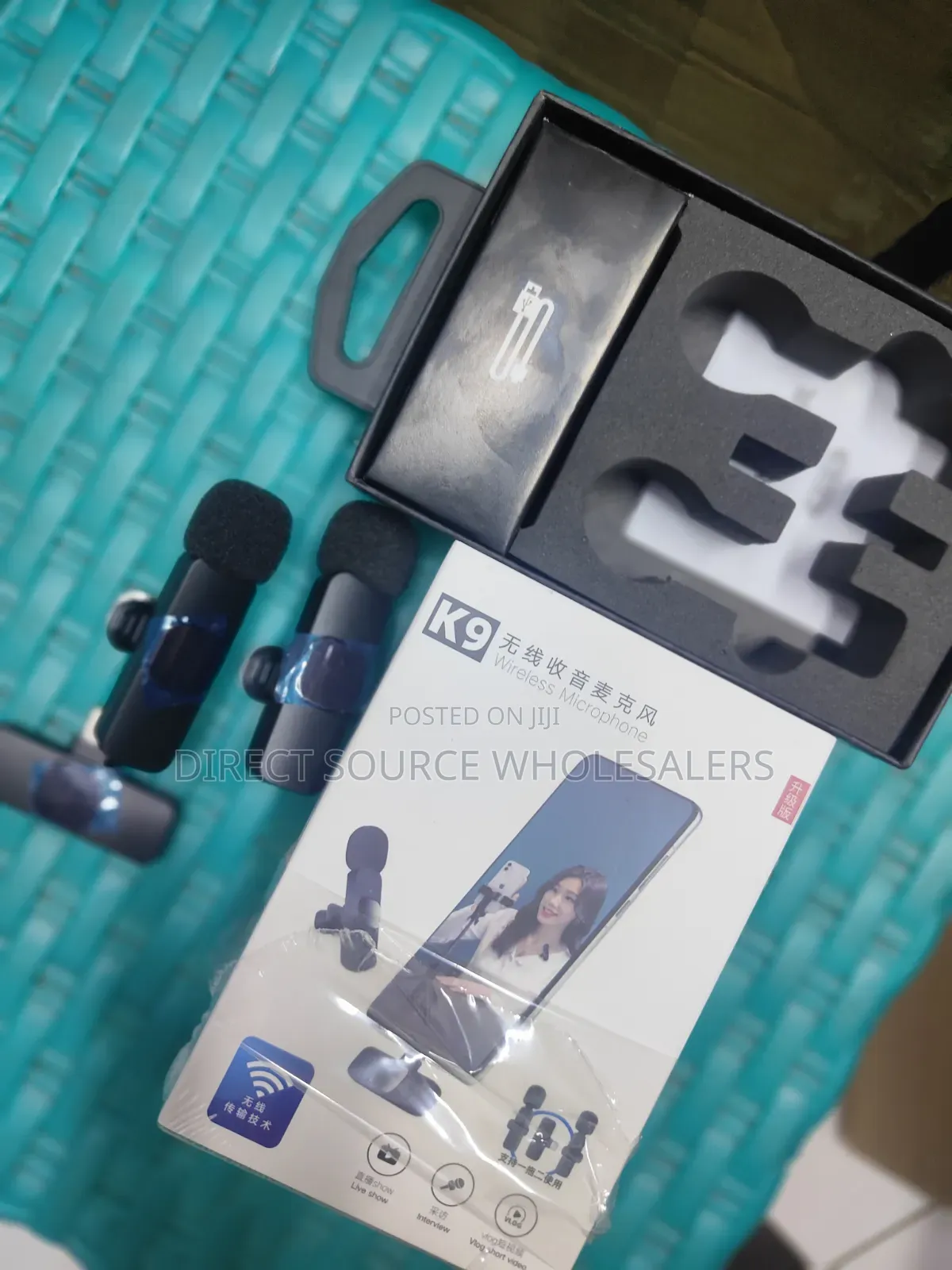 Original Wireless Lavalier Lapel Mic for Smartphone Recording