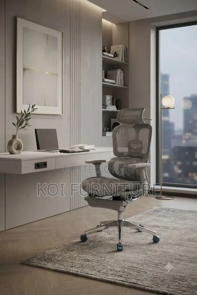 Office Chairs; White-Orthopedic Executive Extreme Office Chairs
