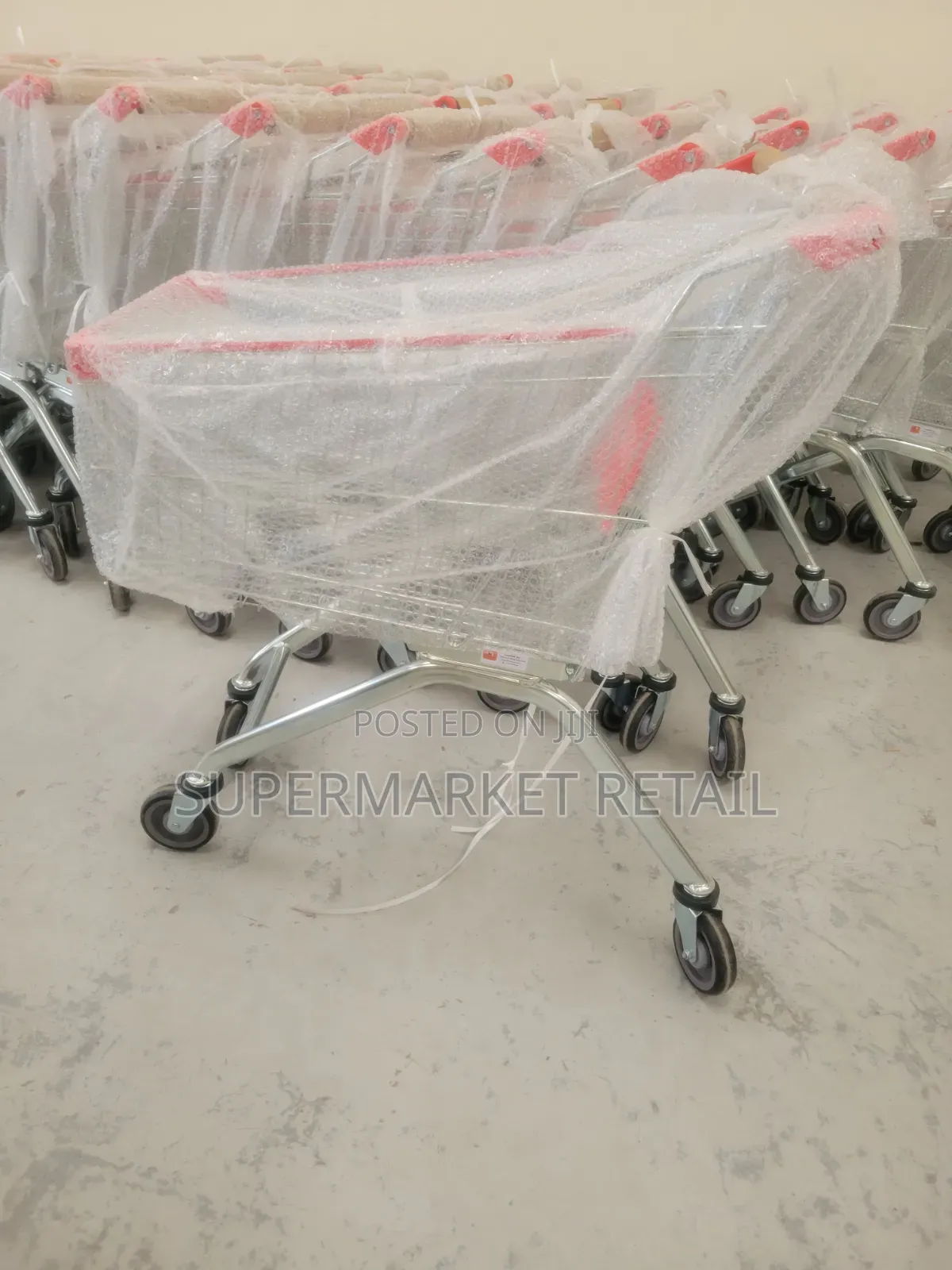 180L Steel Shopping Trolleys