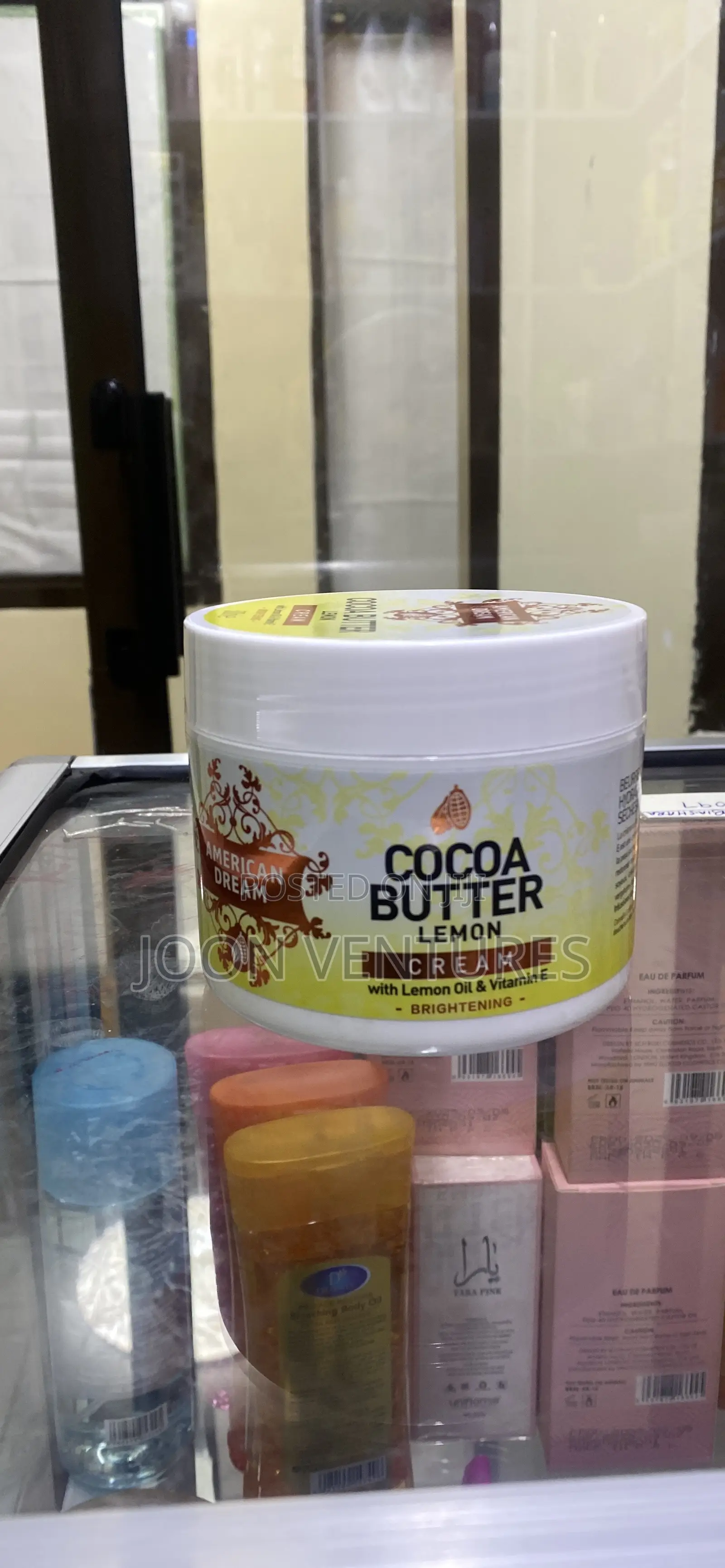 Cocoa Butter Lemon Cream