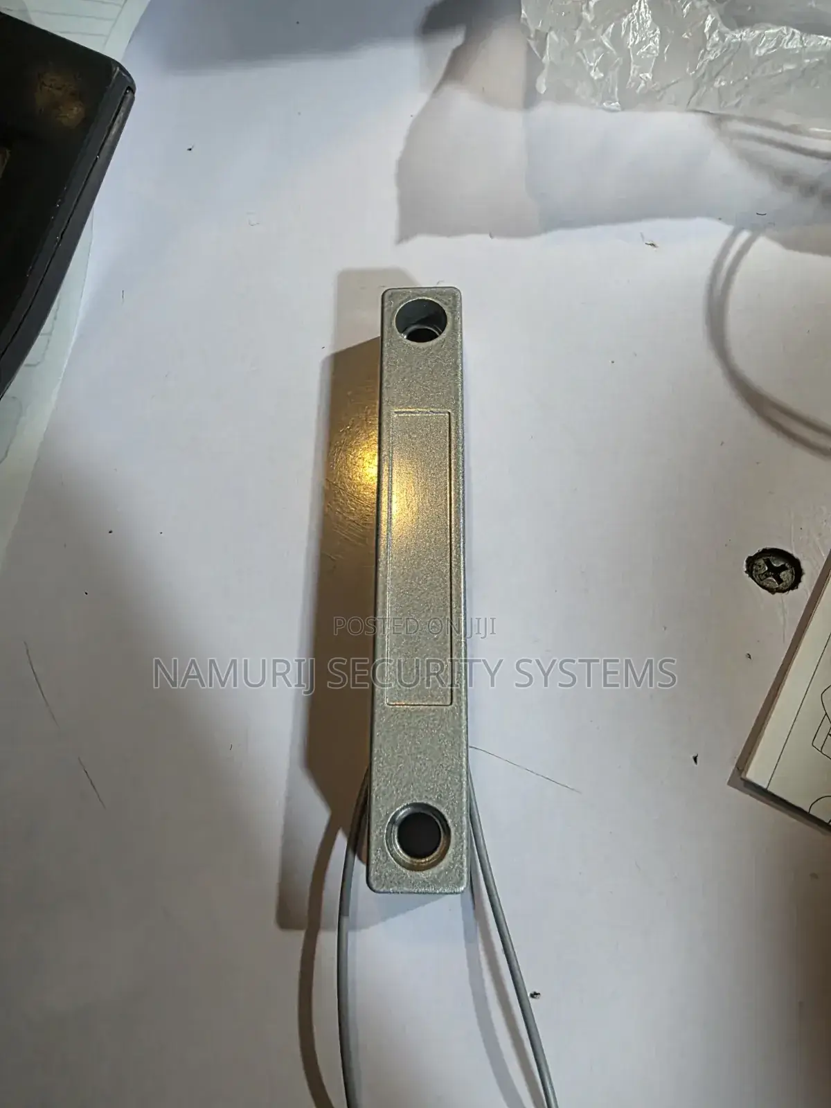 Magnetic Door Contact Sensor for Alarm Systems