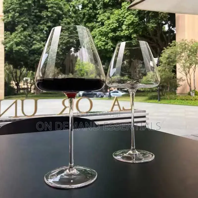 High Quality Unique, Long Stemed Wine Glasses