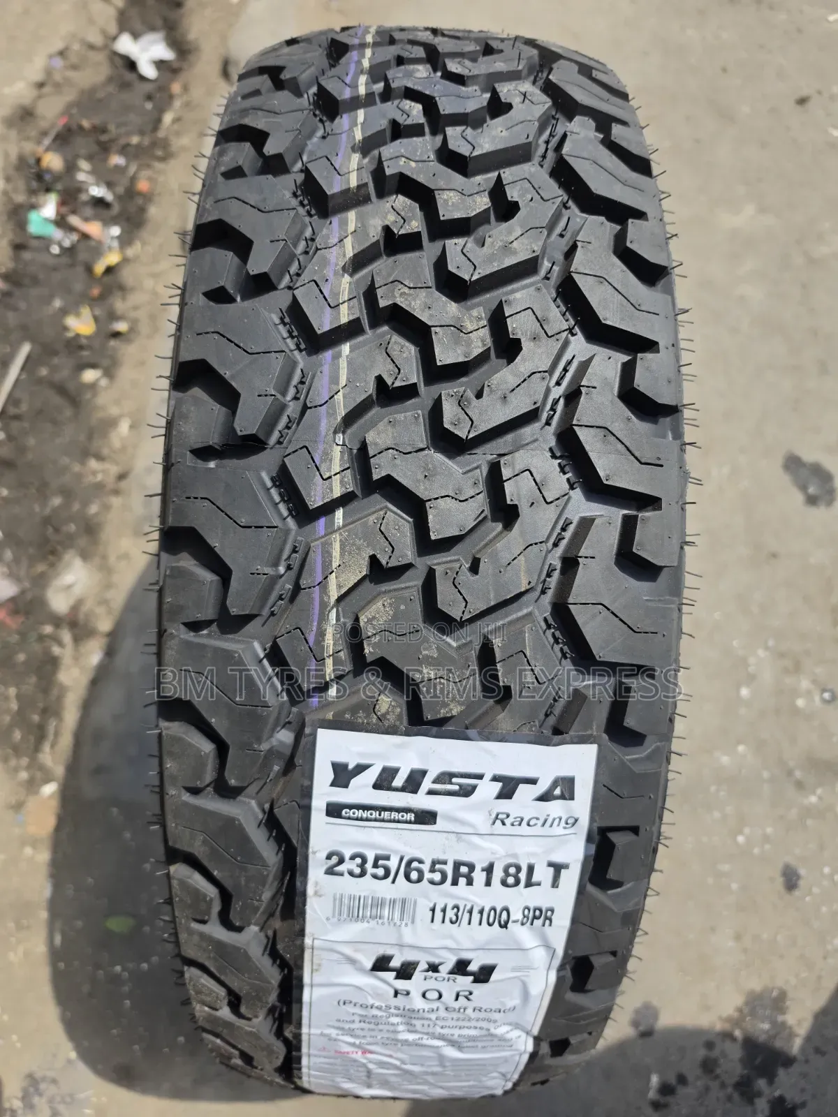 235 /65 R17 YUSTA (With White)