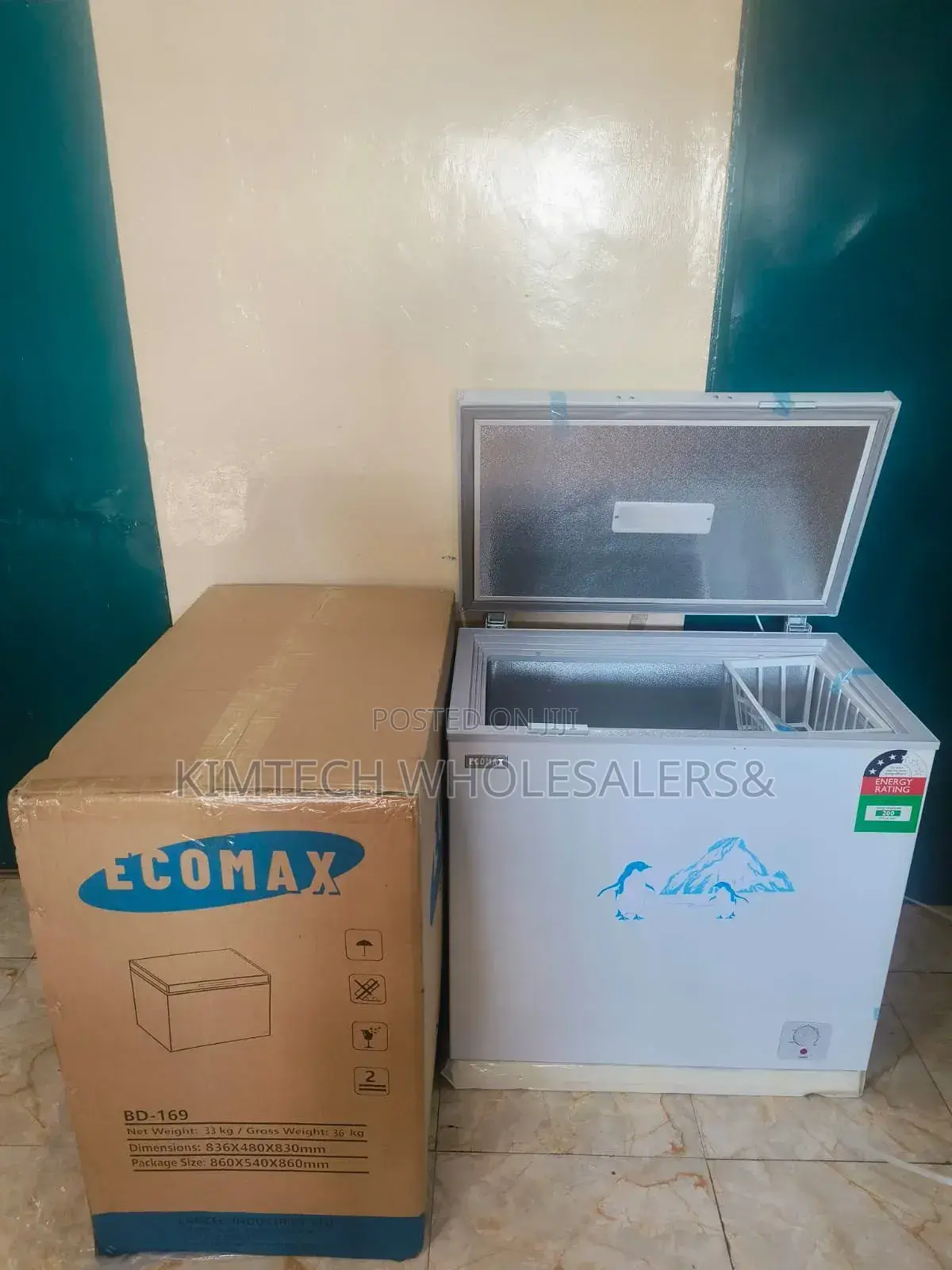 Ecomax 119 Litres Deep Freezer