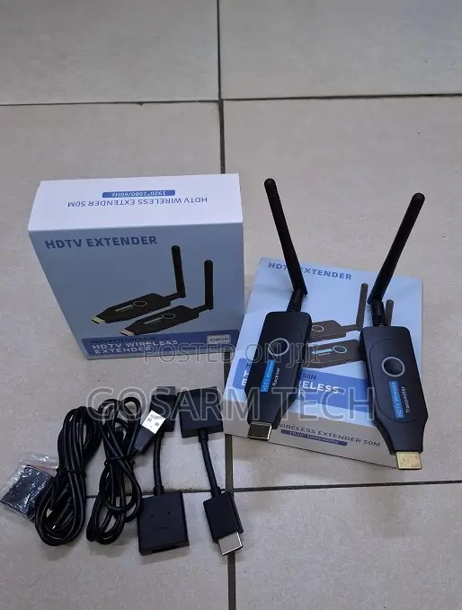 50M Wireless HDMI Extender Video Transmitter and Receiver Support