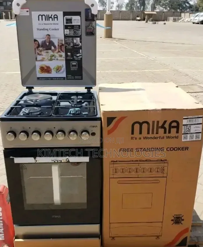 Mika Oryx Standing Cooker, 50cm X 60cm, 3 + 1