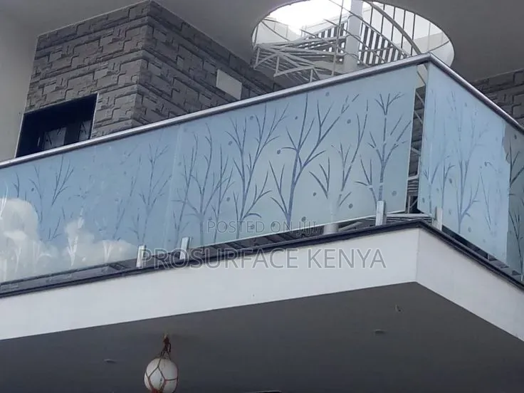 Premium Decorative Frosted Glass Film | Privacy Style