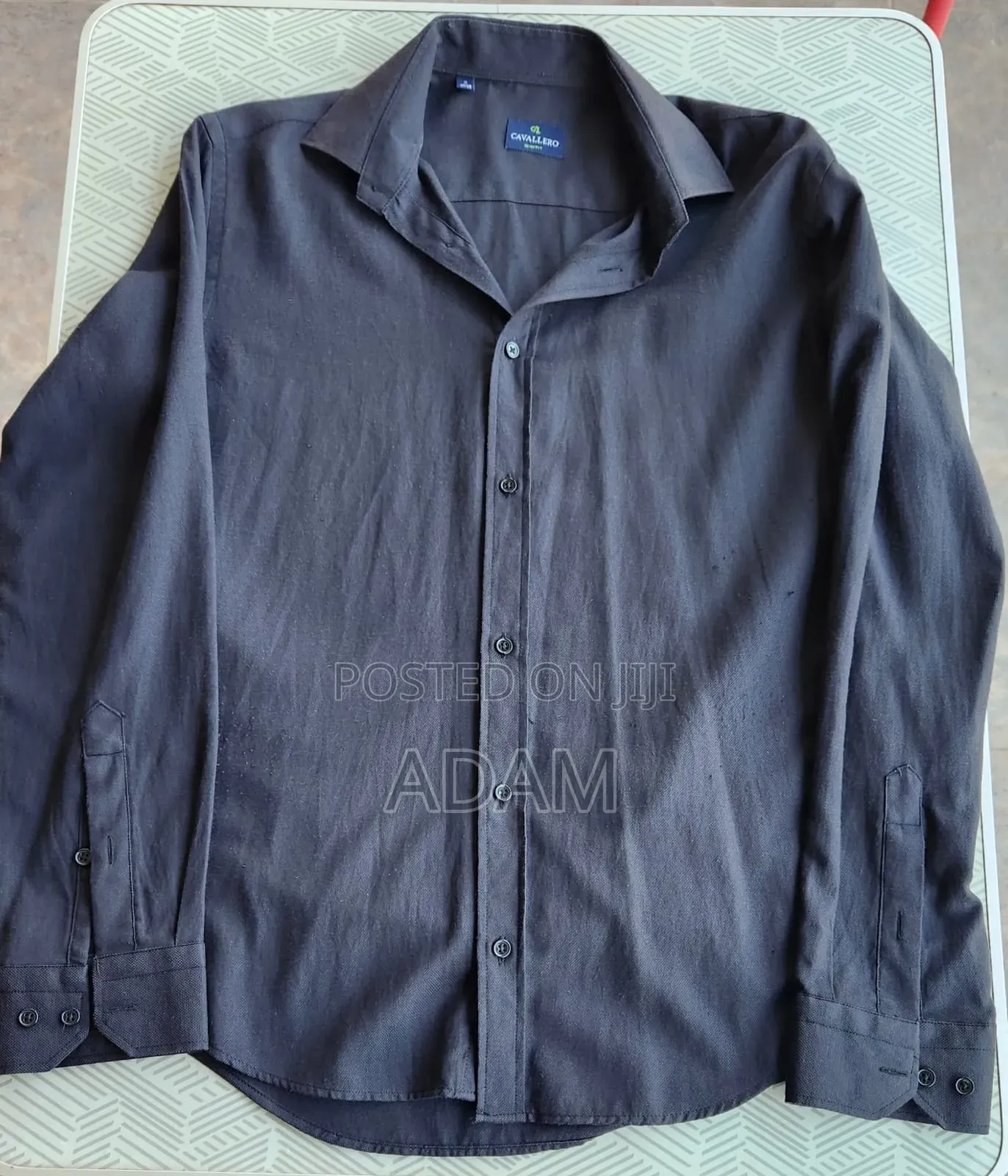Men’s Black Cavallero Long Sleeve Shirt