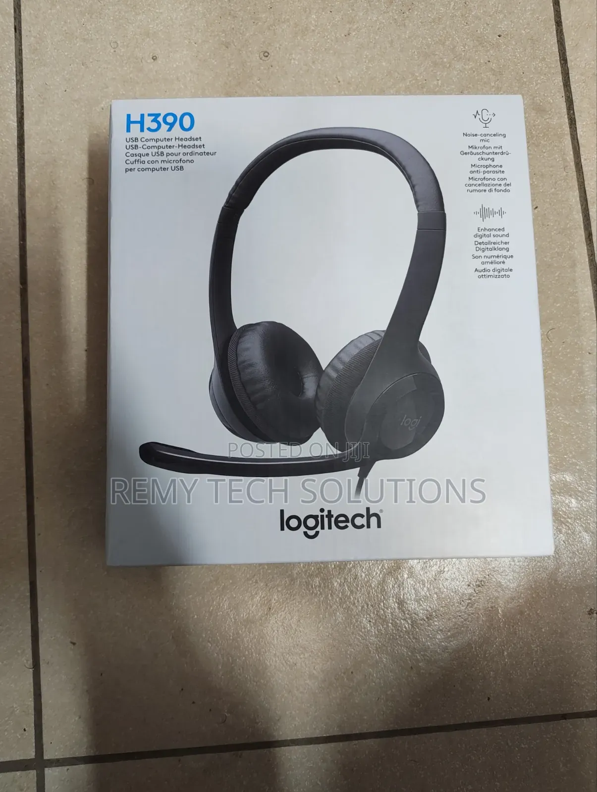 Logitech H390 Headset With Noise-Canceling Mic