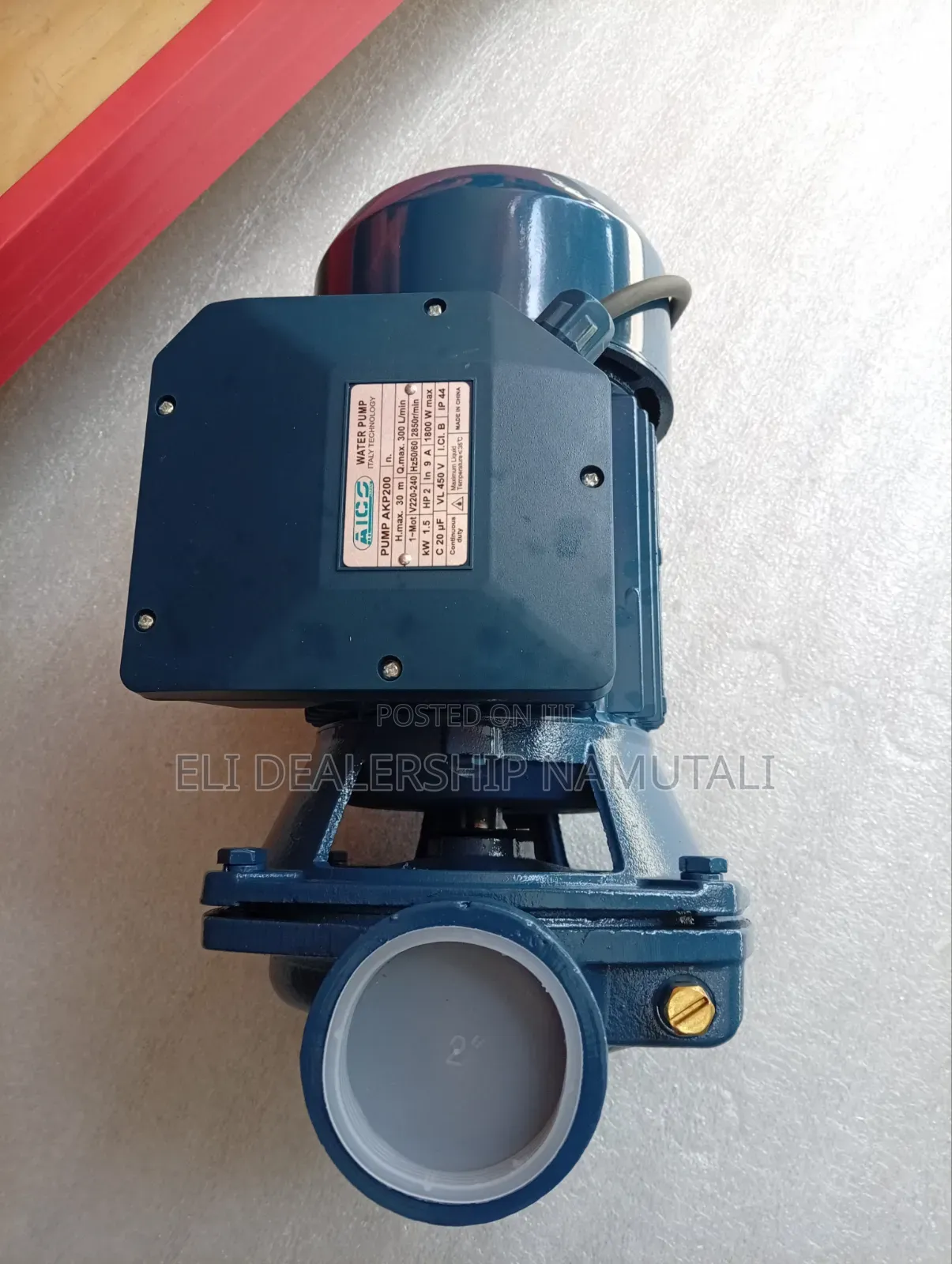 AICO AKP200 2HP Electric Water Pump – 30m Head