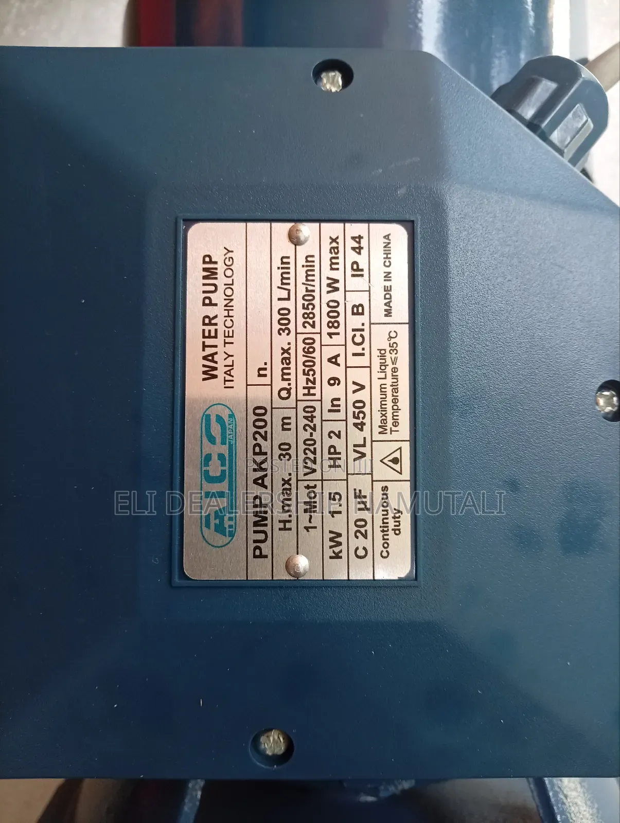 AICO AKP200 2HP Electric Water Pump – 30m Head