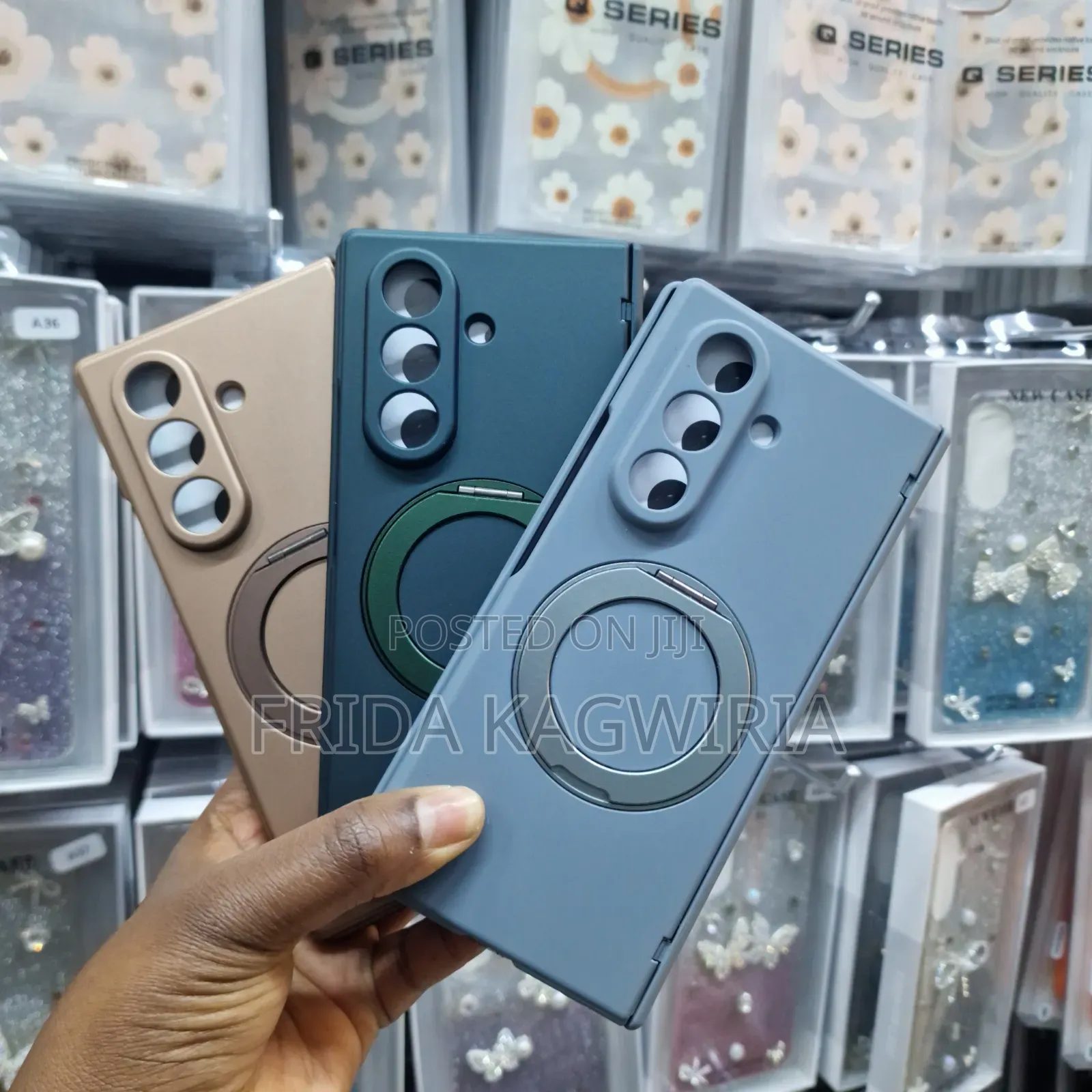 Samsung Galaxy Z Fold 8 Cover Case With Screen and Hinge Protector
