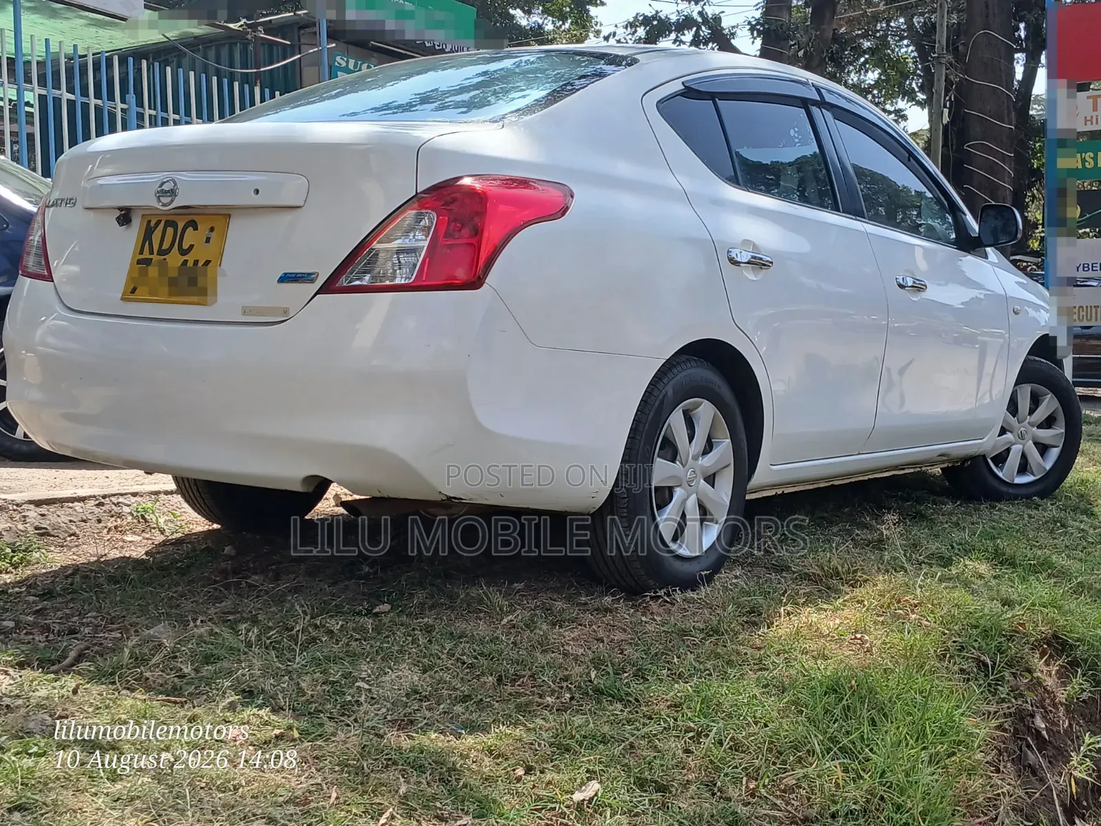 Nissan Latio 2014 White