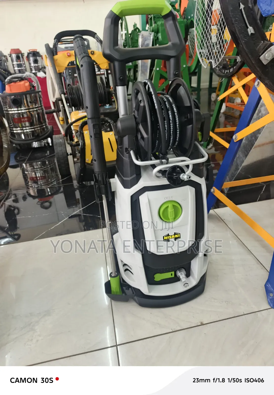 Hisaki 3045PSI Electric High Pressure Washer