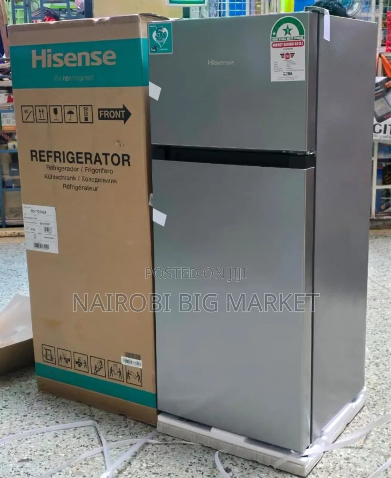 Hisense 120l Double Door Fridge