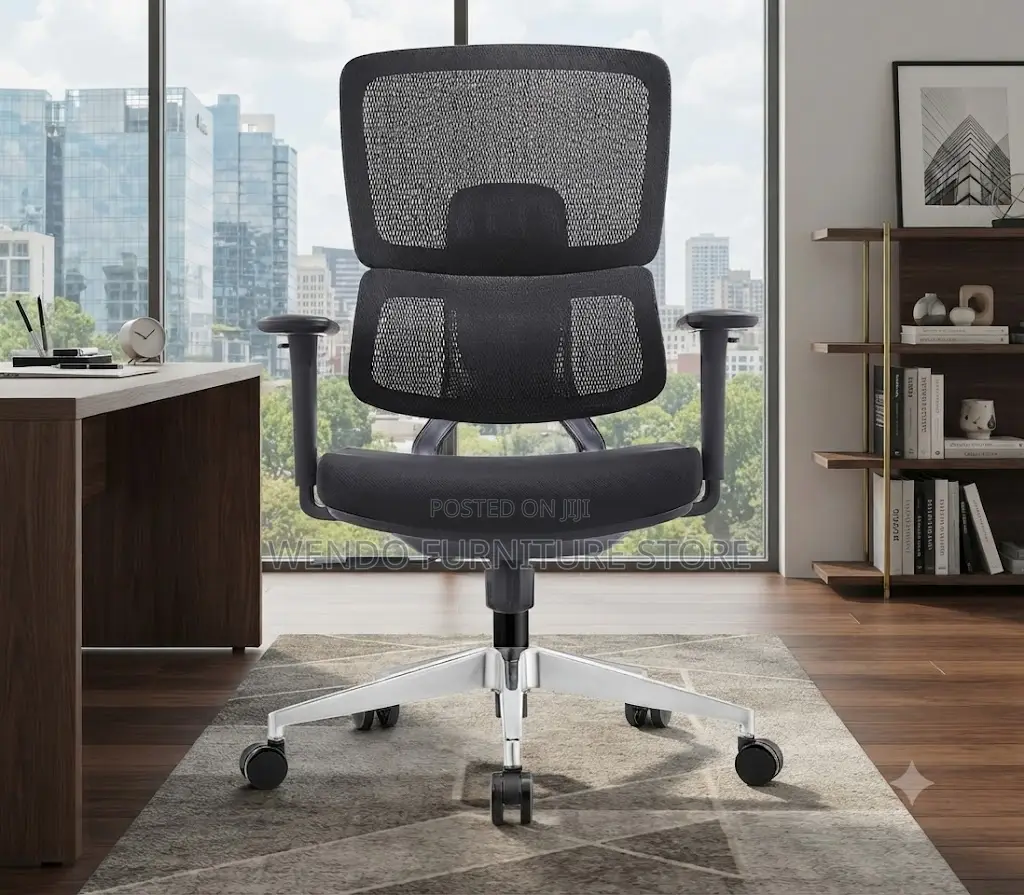 Office Chairs; Orthopedic Supportive Office Seat With Mid Backrest