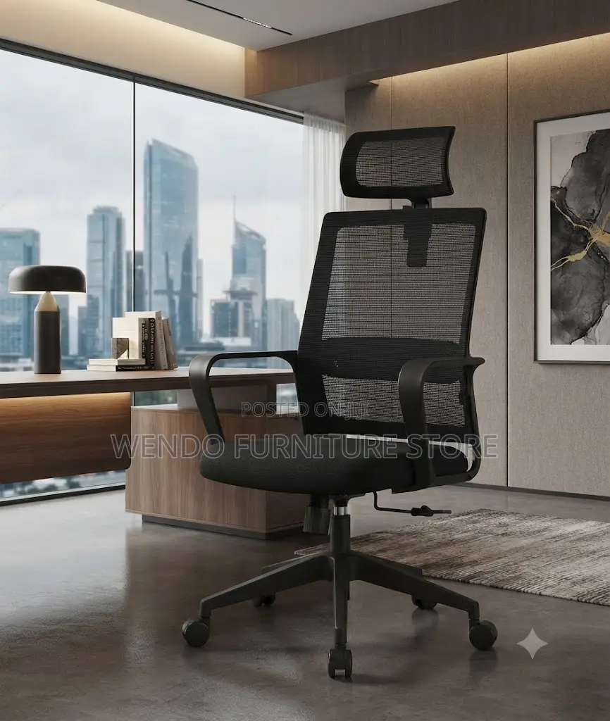Office Chairs; Secretaries Ergonomic High Back Chairs