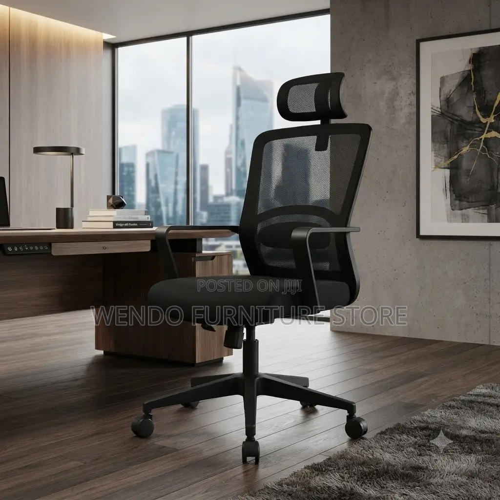 Office Chairs; Secretaries Ergonomic High Back Chairs
