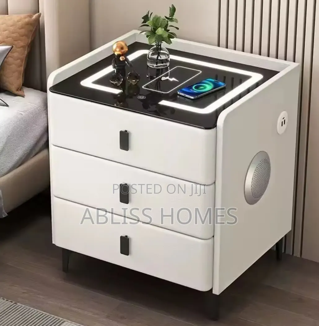 Multifunctional Smart Beds Side Table