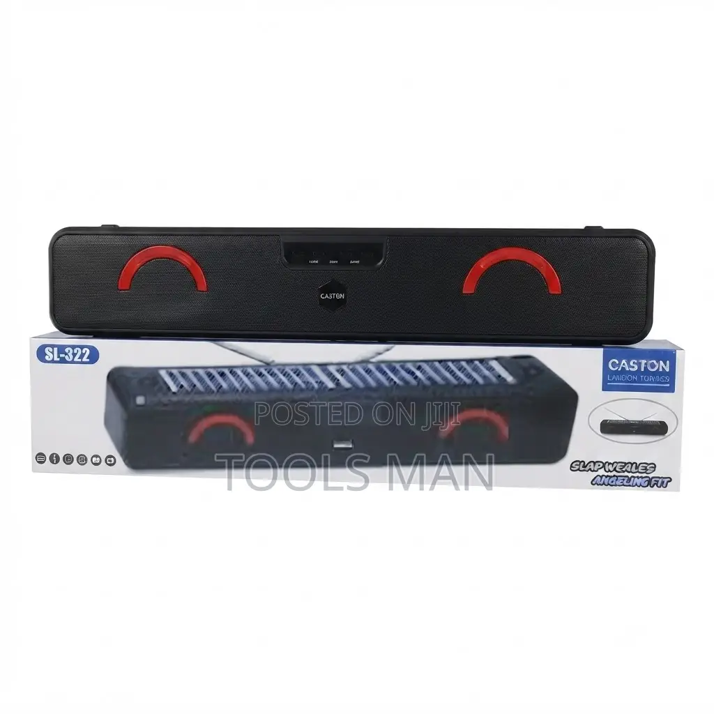 Wireless Bluetooth,FM,USB,Aux Solar Soundbar Speaker Caston ST-322