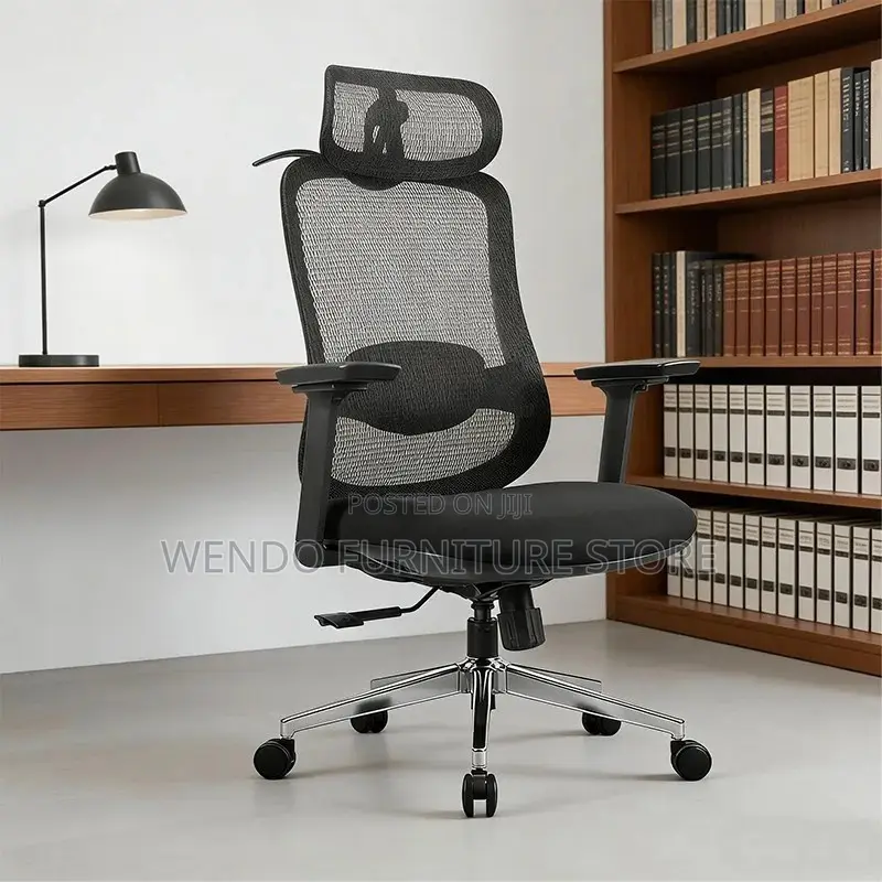 Office Chairs; Ergonomic Executive Office Chair With Headrest