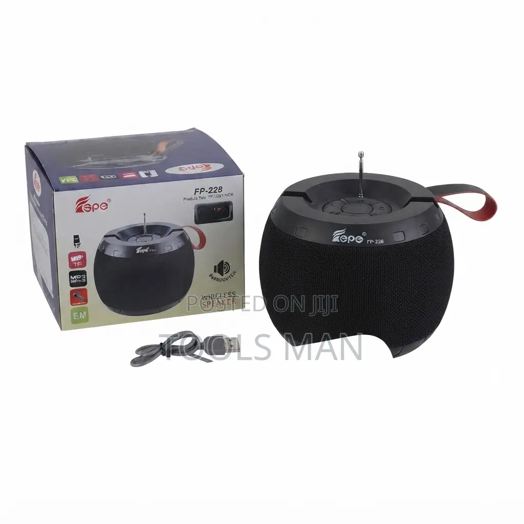 Rechargeable Wireless Bluetooth Speaker FP-228 Radio.USB,Aux