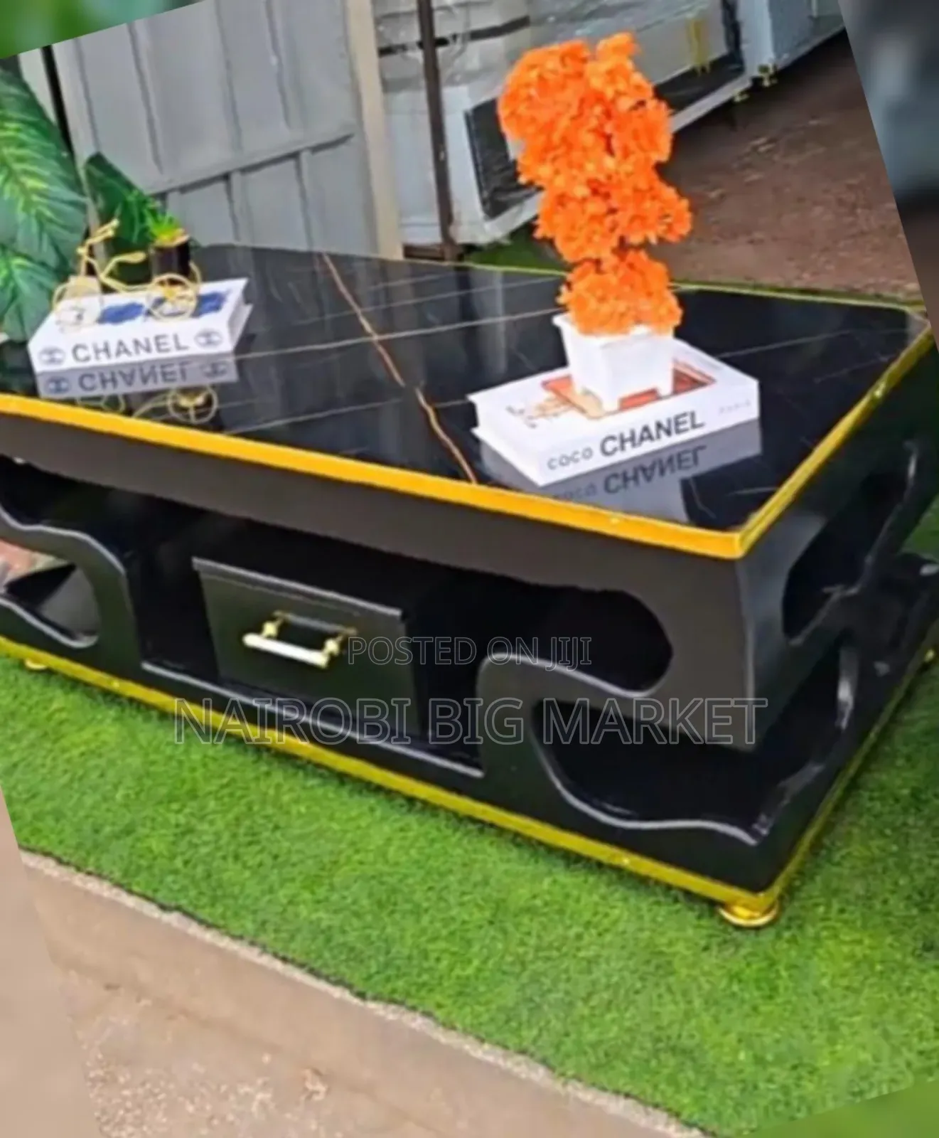 Executive Black Coffee Table