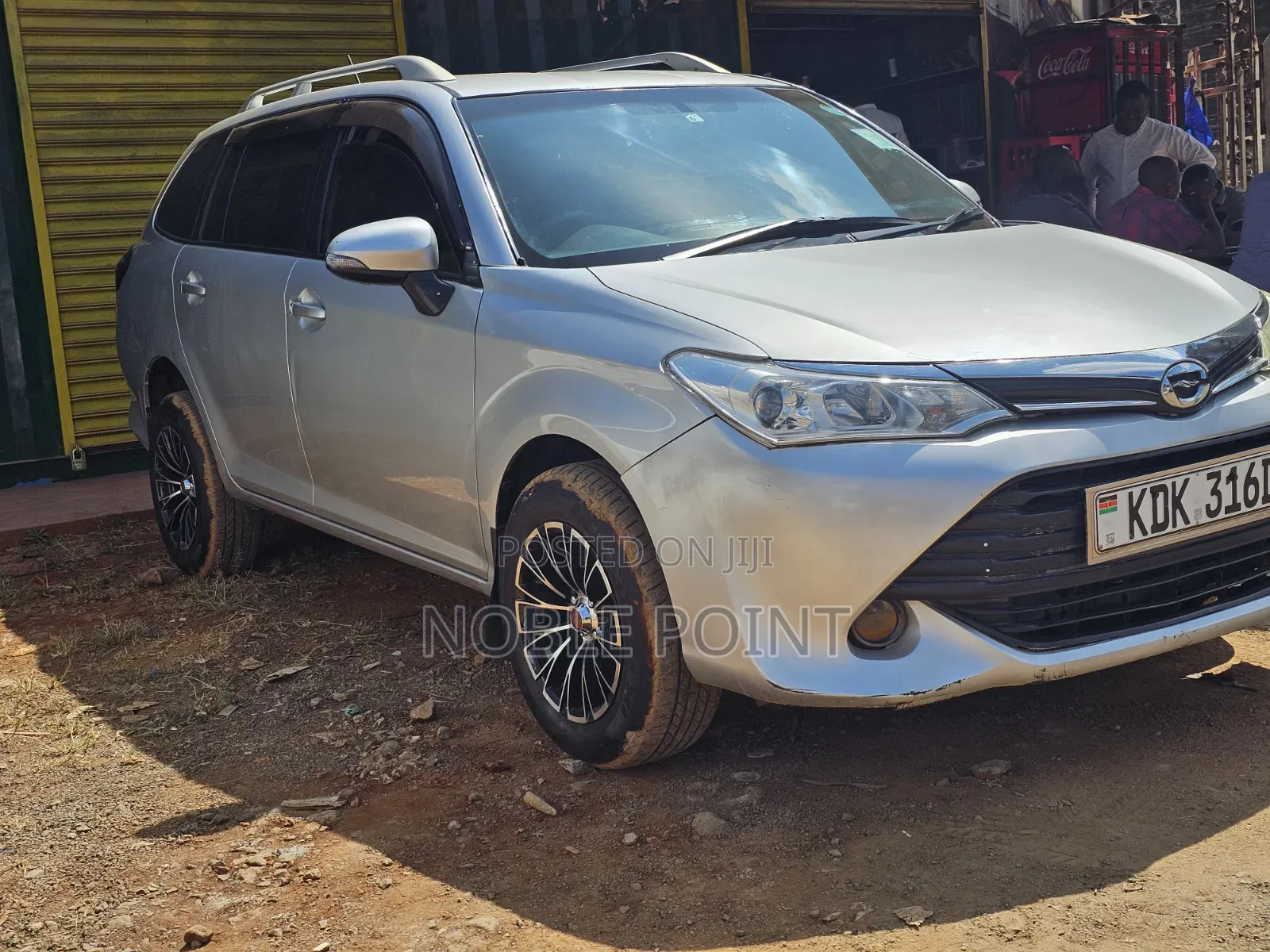 Toyota Corolla Fielder 2015 Silver