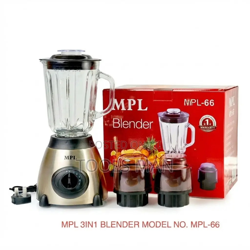 Quality 3 in 1 Blender MPL-66