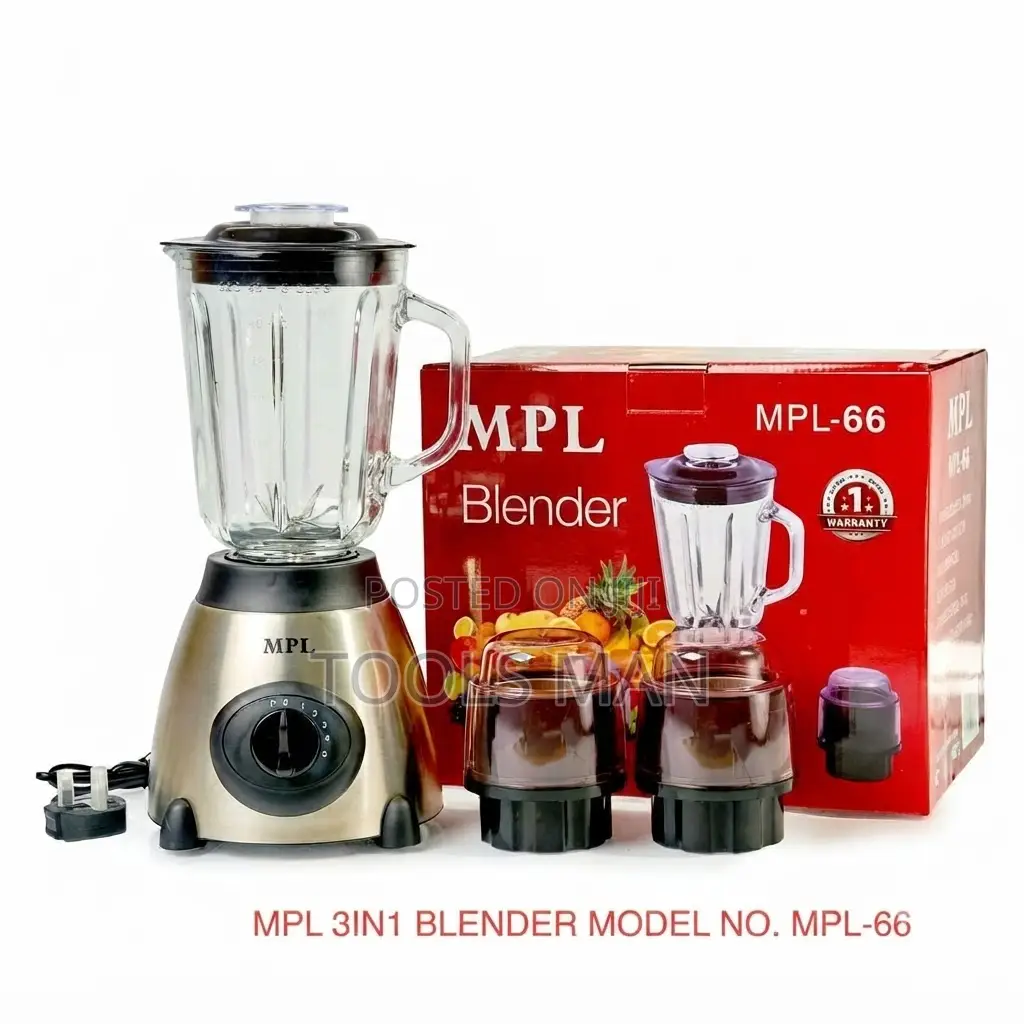 Quality 3 in 1 Blender MPL-66