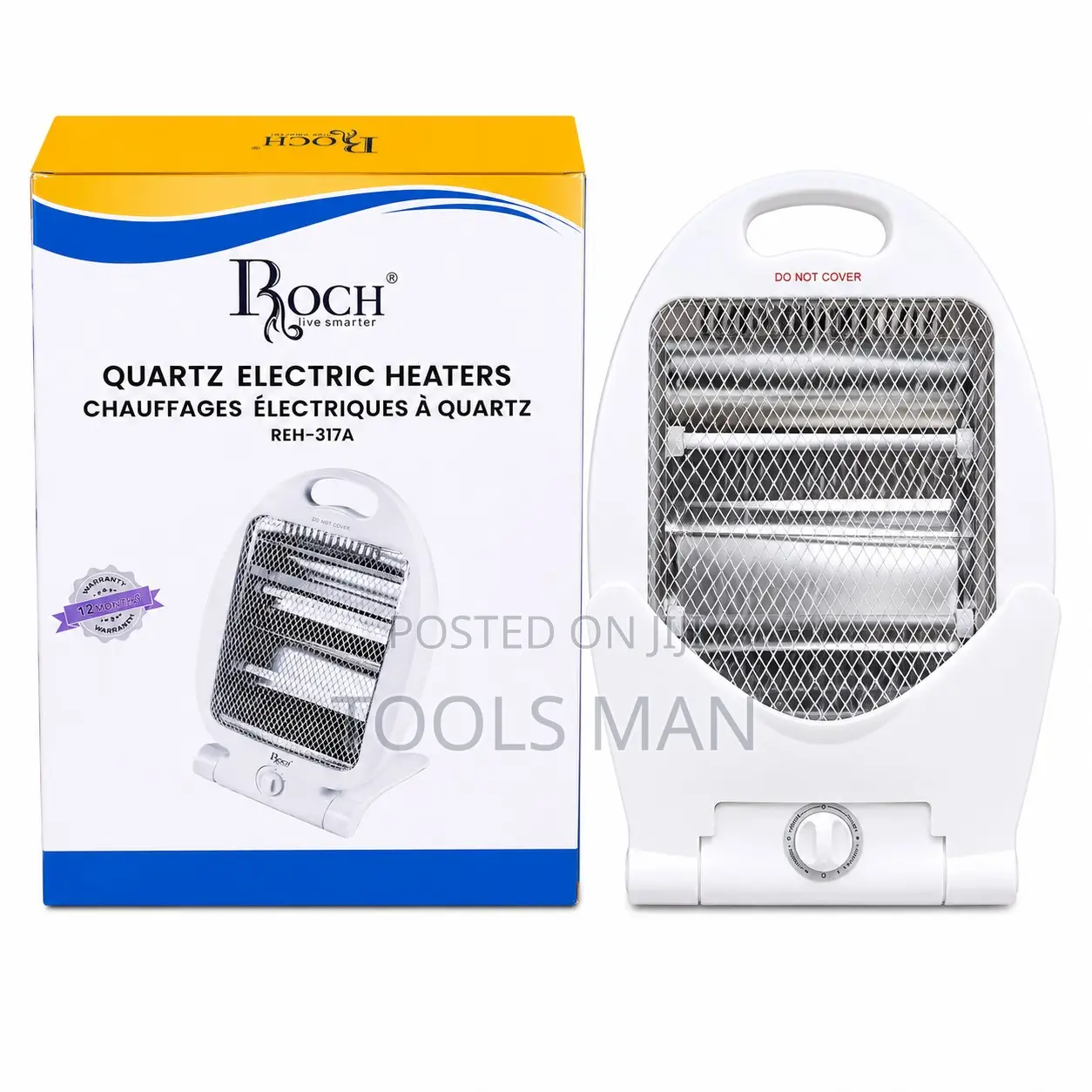 Room Heater Roch Quartz Electric Heater REH-317A