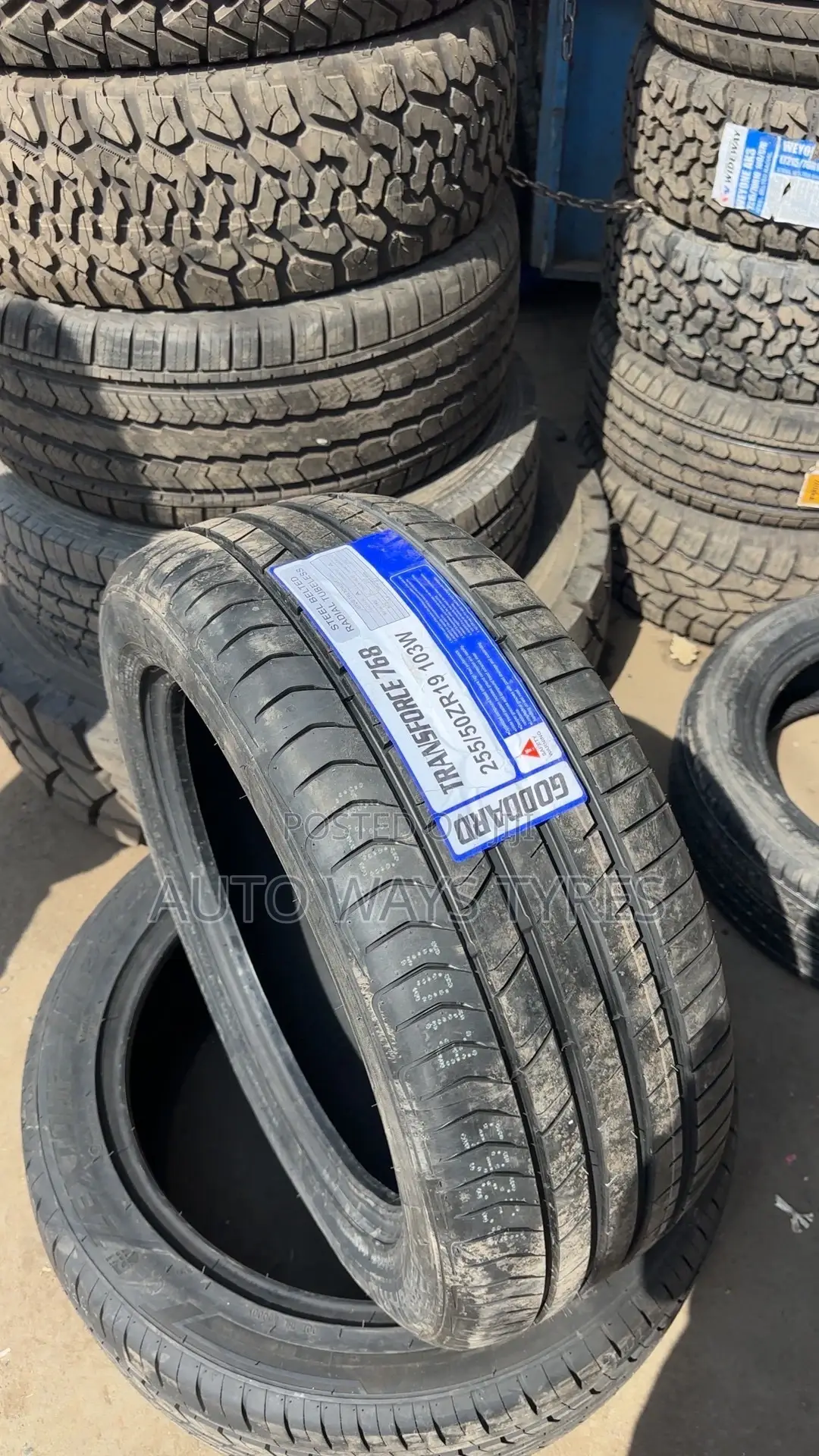 255/50r19 Goodard