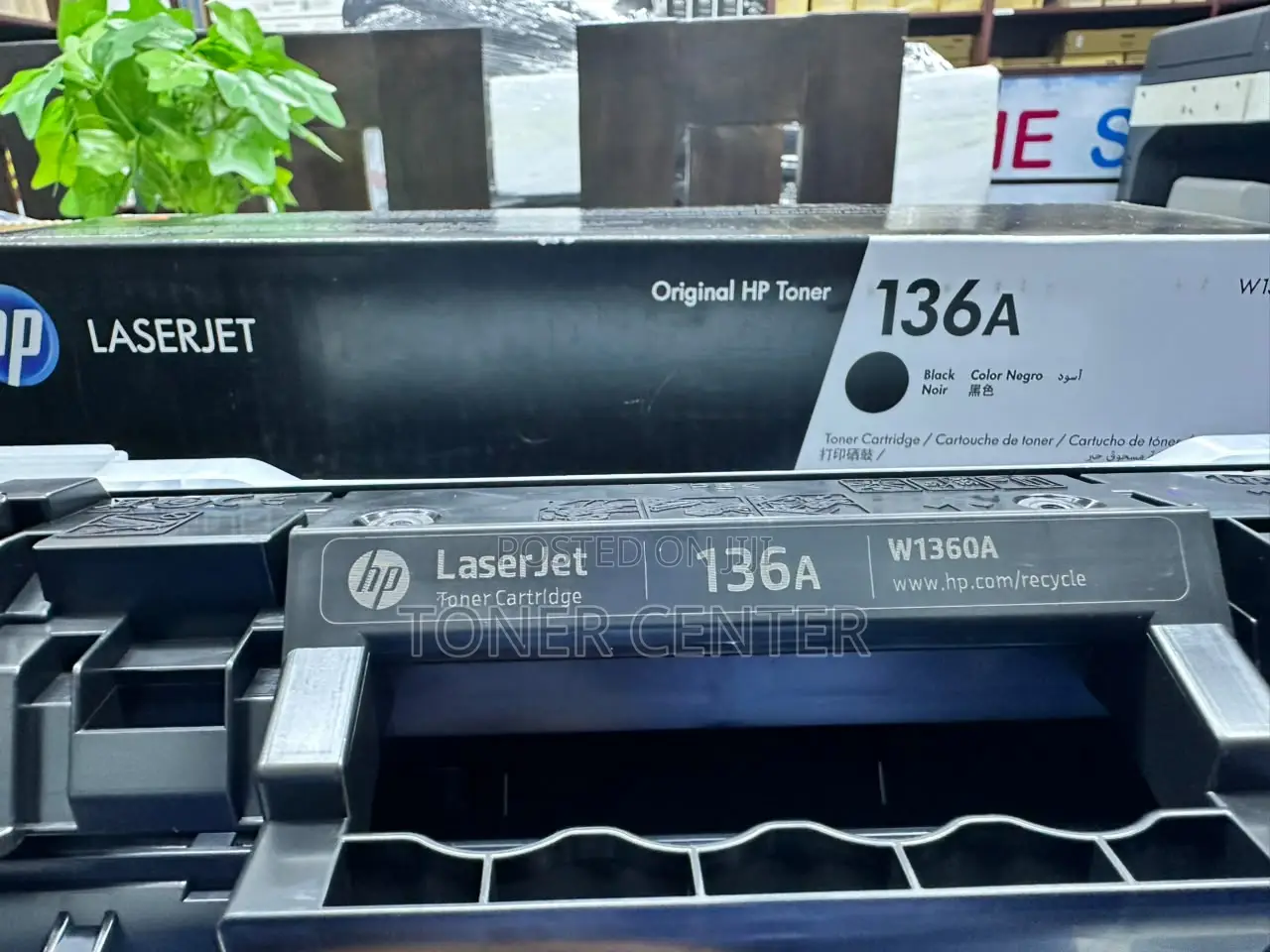 HP 136A LaserJet Black Toner (W1360A) – Superior Print Qualit