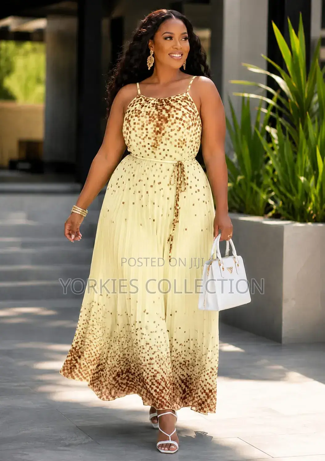 Elegant Summer/Resort Maxi Dress,