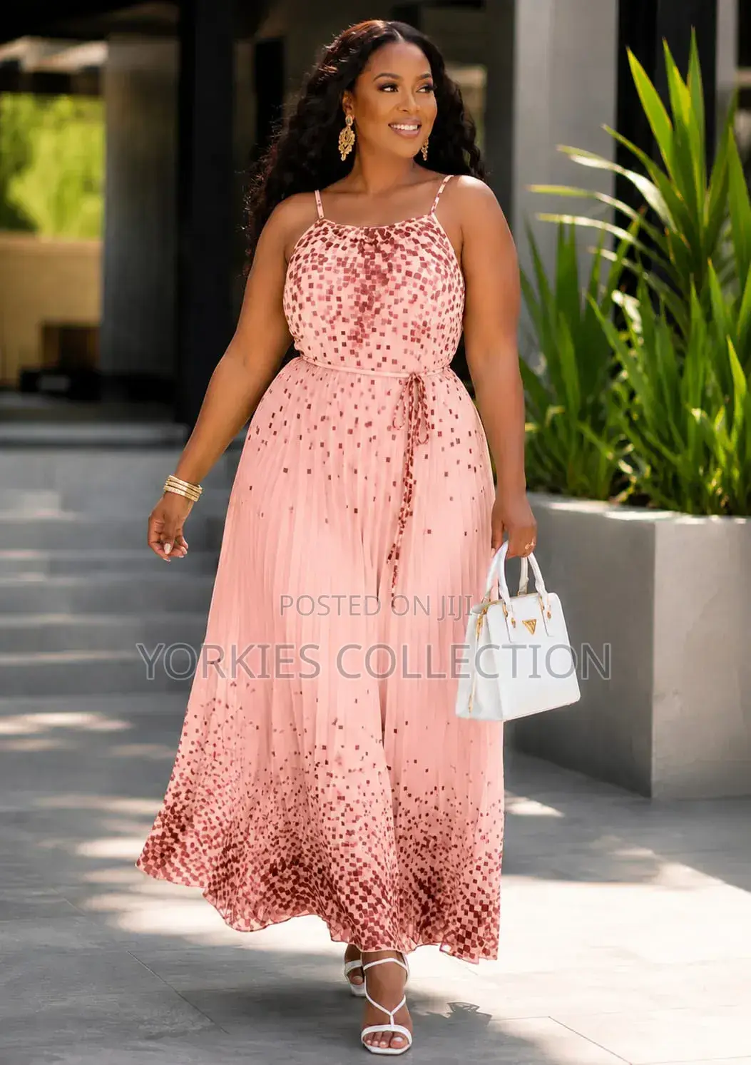 Elegant Summer/Resort Maxi Dress,