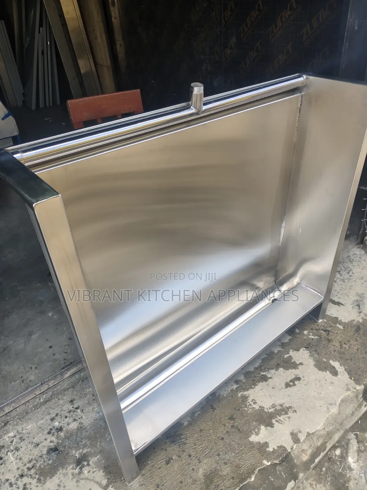 1.2m Long SS Urinal Unit