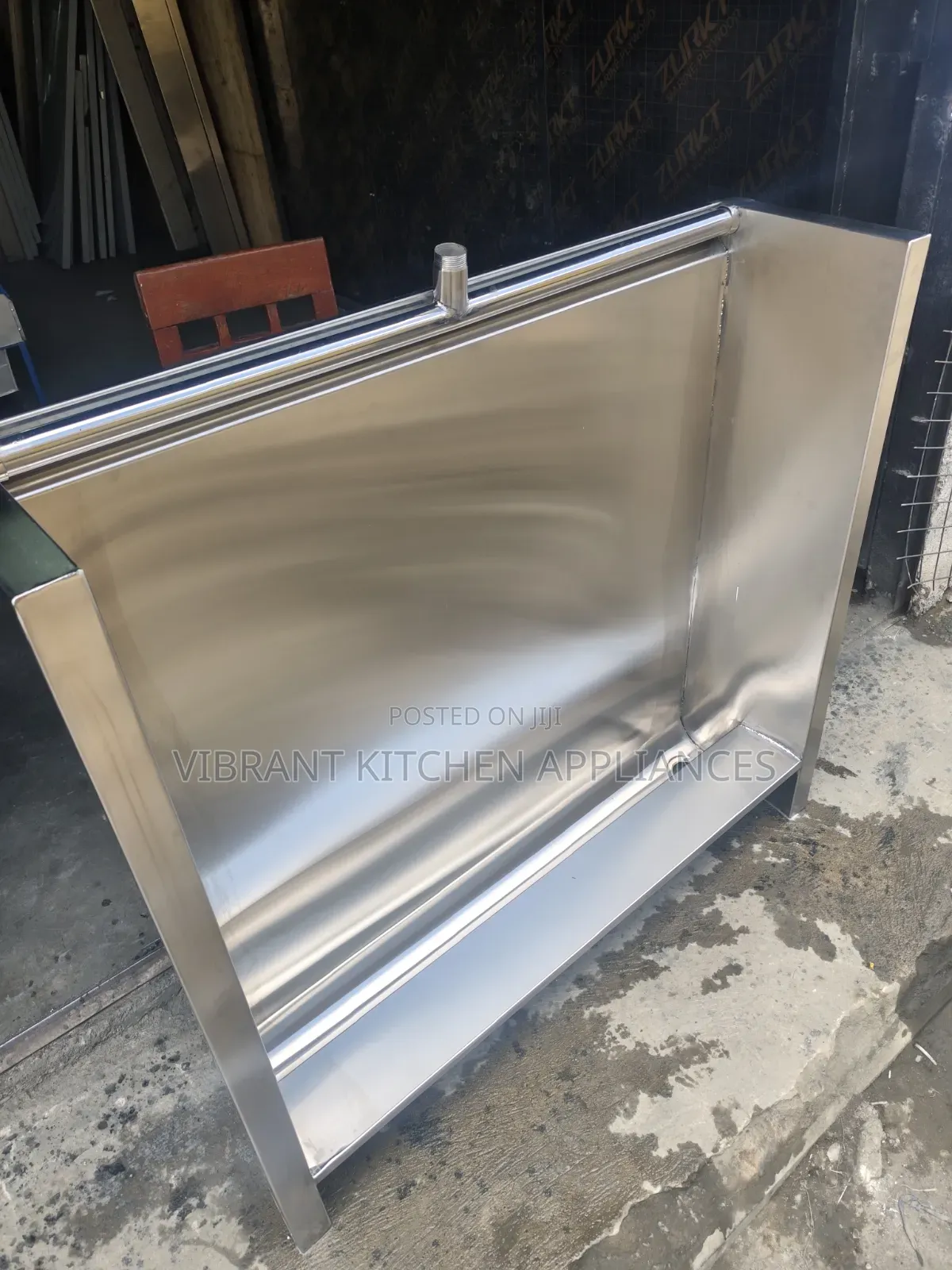 1.2m Long SS Urinal Unit