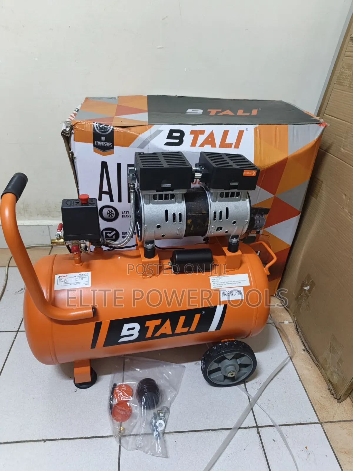 50l Btali Air Compressor / Oil Less 50l Compressor