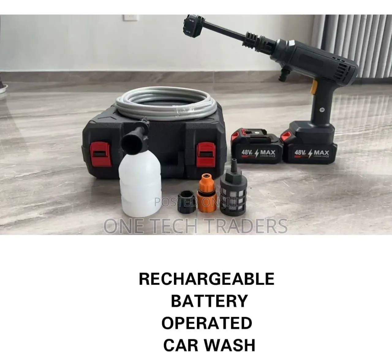 Rechargeable Battery Operated Car Washer Gun