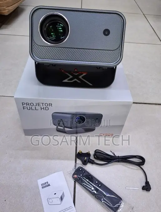 CY 900 HD LED Projector With Built-in Speaker WiFi