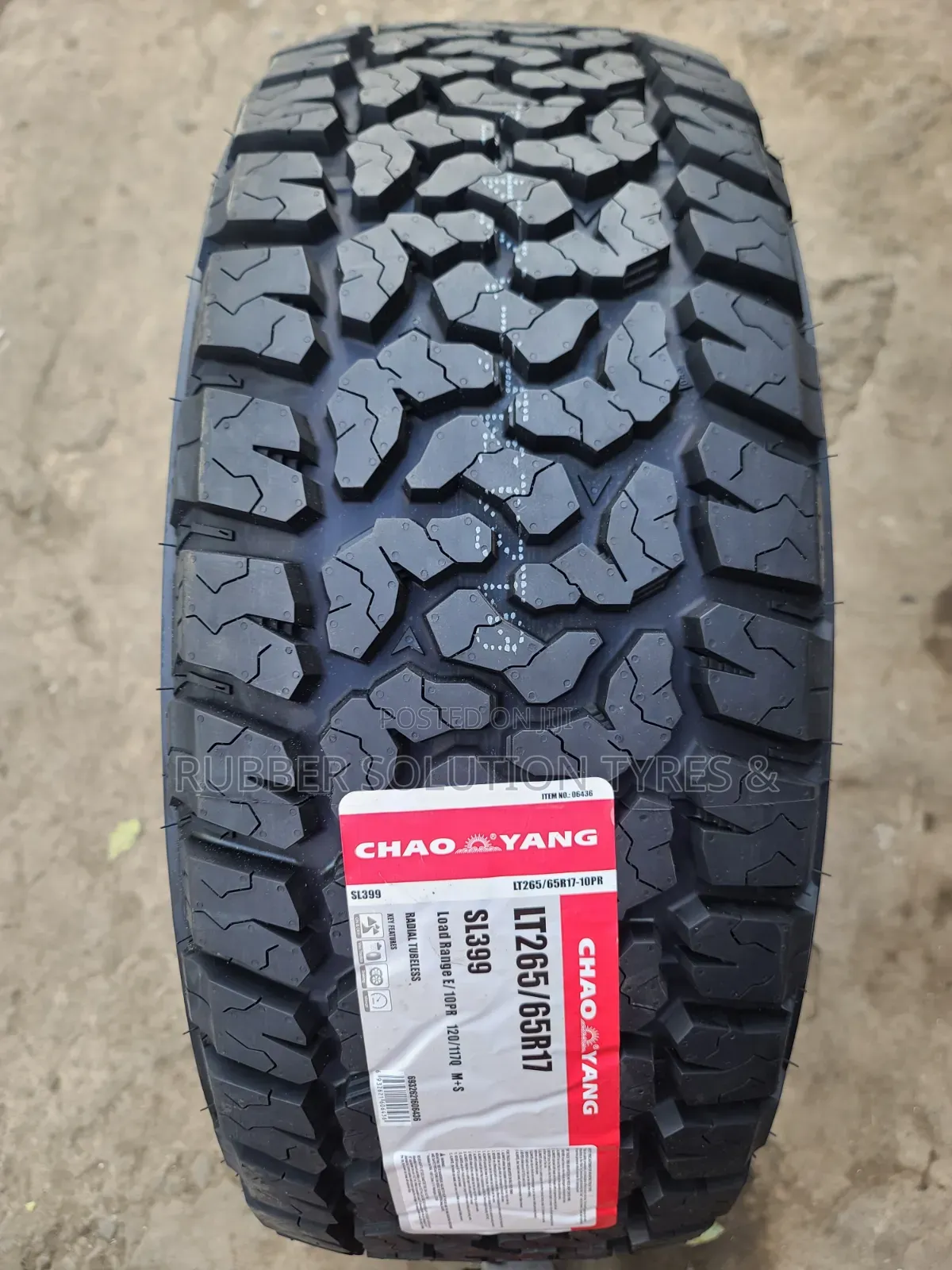 Lt 265 /65 R17 Chaoyang Tyres Sl399 All-Terrain